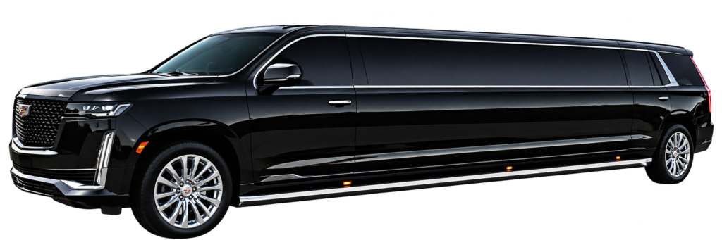 Backstage Global Atlanta luxury fleet of black limousines and sedans for professional transportation