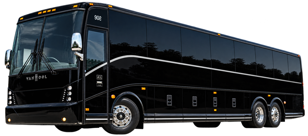 Backstage Global Atlanta luxury fleet of black cars and limousines parked professionally